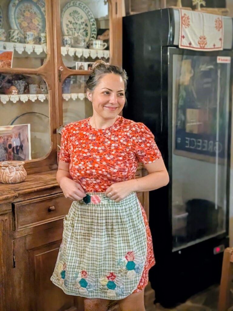 Tatiana Chibisova at YogaOnCrete retreat house in Crete