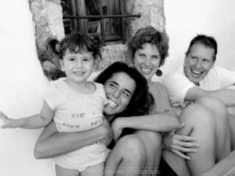 early days of YogaOnCrete retreat house in Sfakia Crete