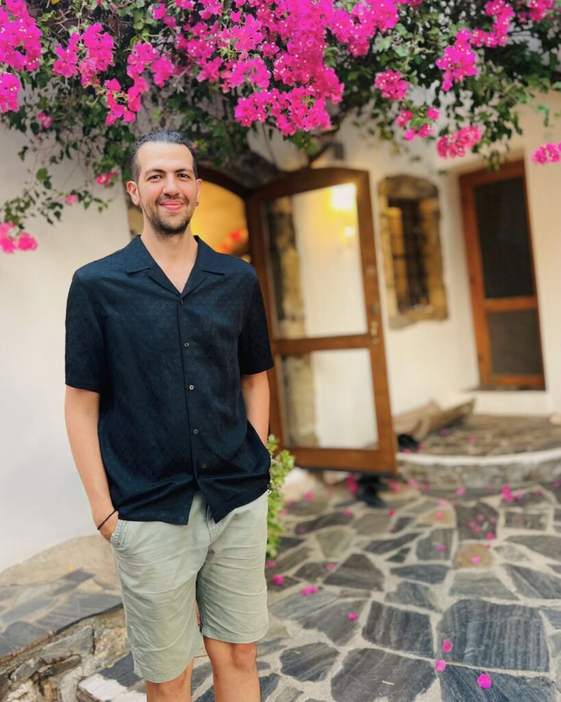 Nikos Tsoukalas yoga teacher and physical therapist in Crete