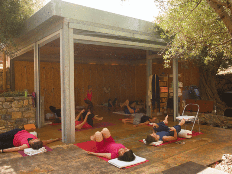 Iyengar Yoga Retreat in Crete – Sweet Water experience